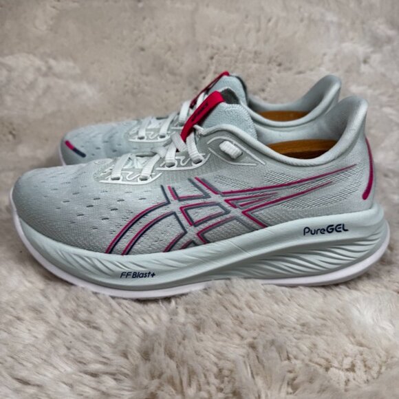 Asics Gel-Cumulus 26 Light Teal Pink Running Shoes Women’s Size 6 US PureGel - Picture 4 of 9